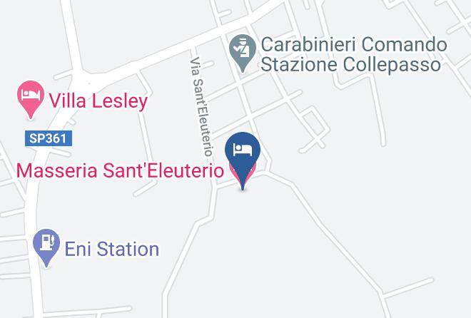 Masseria Sant'eleuterio Map