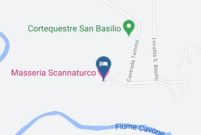 Matera - Masseria Scannaturco Maps