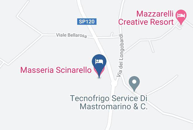 Bari - Masseria Scinarello Maps