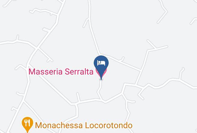 Bari - Masseria Serralta Maps