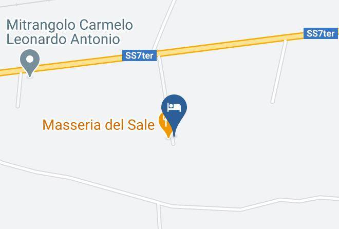 Taranto - Masseria Sorani B&b Maps