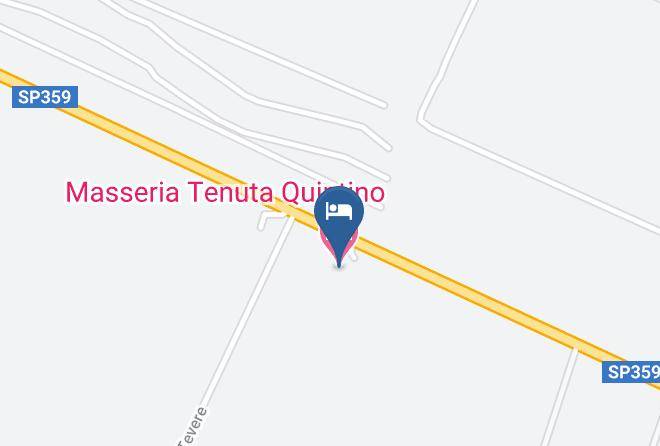 Lecce - Masseria Tenuta Quintino Maps