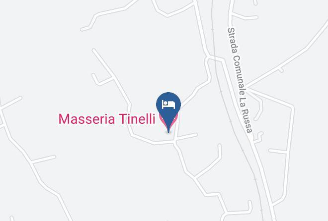 Bari - Masseria Tinelli Maps