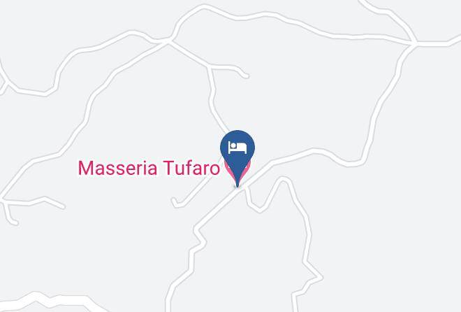 Cosenza - Masseria Tufaro Maps