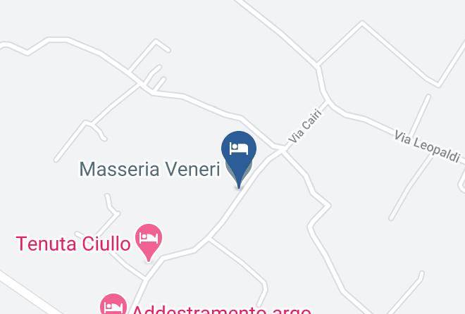 Masseria Veneri Map