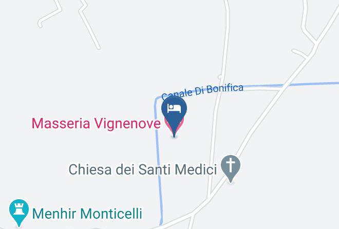 Lecce - Masseria Vignenove Maps