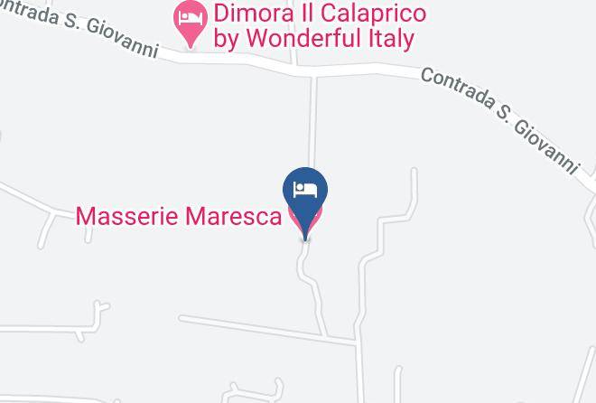 Brindisi - Masserie Maresca Maps