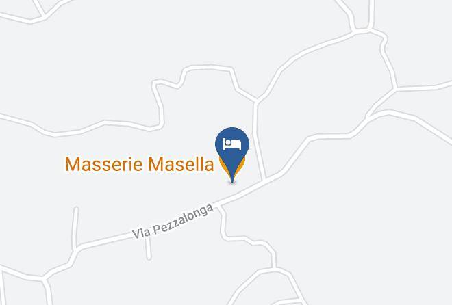 Masserie Masella Map
