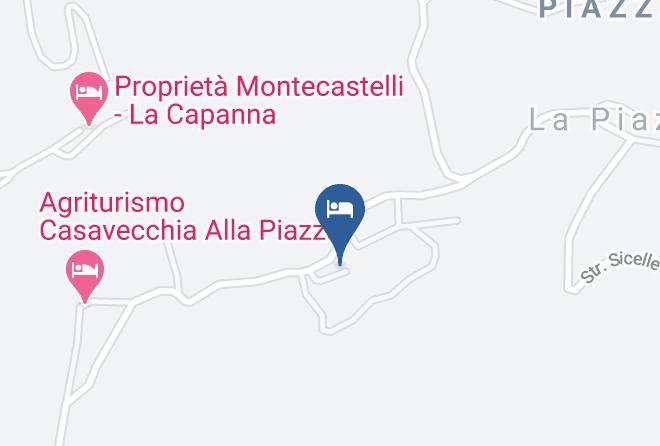 Siena - Masseto In Chianti Maps