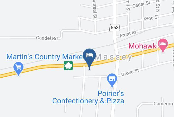 Sudbury - The Massey Motel Maps