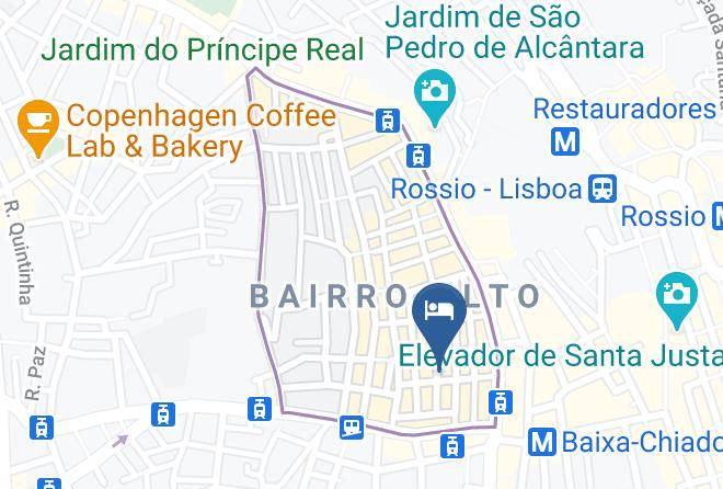 Lisbon - Master Deco Gem In Bairro Alto Maps
