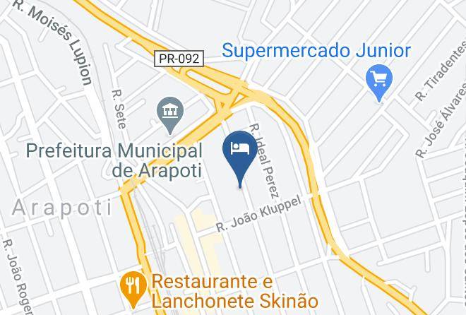 Arapoti - Master Hotel Maps