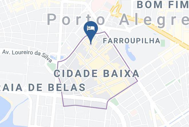 Porto Alegre - Master Hotel Porto Alegre Maps