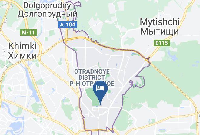Moscow - Master Otel' Ostankino Maps