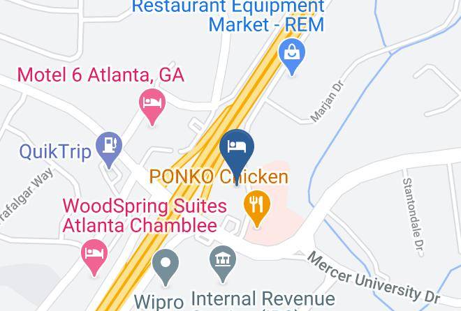 Dekalb - Masters Inn Atlanta Doraville Maps