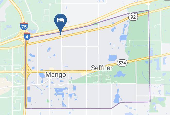 Hillsborough - Masters Inn Seffner Maps