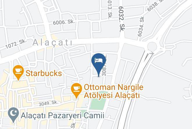 Cesme - Mastika Butik Otel Maps