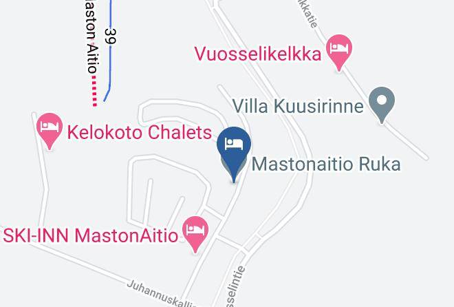 Kuusamo - Mastonaitio Ruka Maps