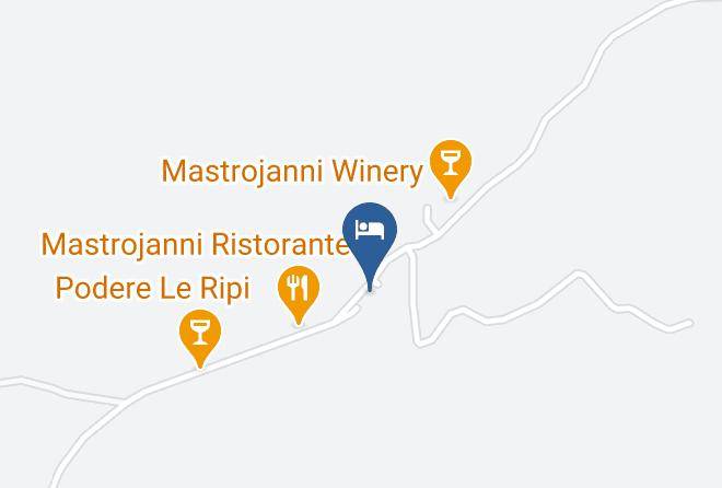 Siena - Mastrojanni Relais Maps