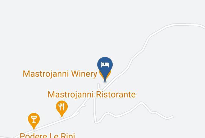 Siena - Mastrojanni Winery Maps