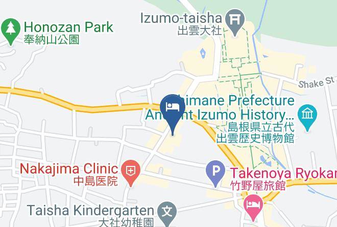 Izumo City - Masuya Inn Maps