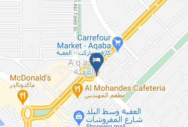 Al Aqaba Qasabah - Maswada Plaza Hotel Maps