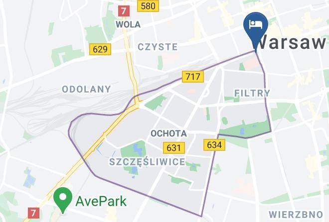 Warsaw - Mat Noclegi Centrum Warszawy Maps