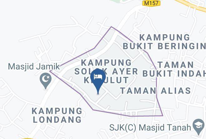 Alor Gajah District - Mata Kucing Homestay Maps