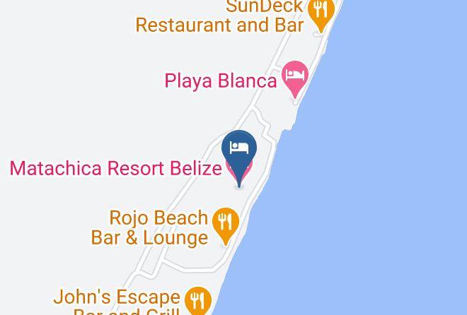 Belize - Matachica Resort Belize Maps
