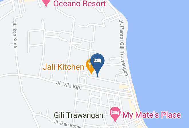 North Lombok Regency - Matahari Inn Maps