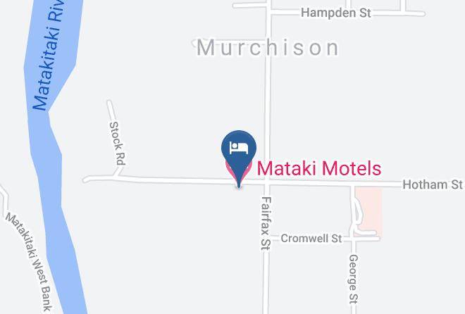 Murchison - Mataki Motels Maps