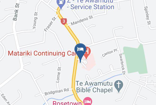 Waipa - Matariki Motor Lodge Maps