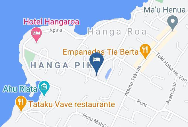 Easter Island - Mataveri Inn Maps