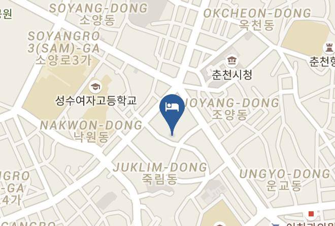 Chuncheonsi - Mate Hotel Maps