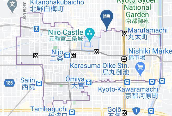 Kyoto City Nakagyo Ward - Material Maps