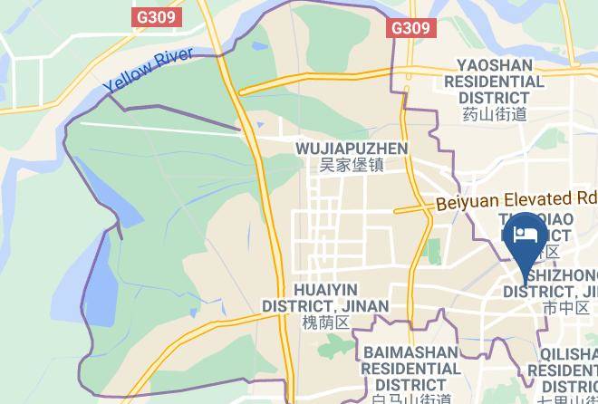 Ji Nan - Materials Hotel Maps