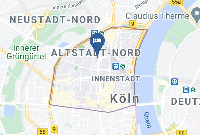 Cologne - Maternushaus Maps