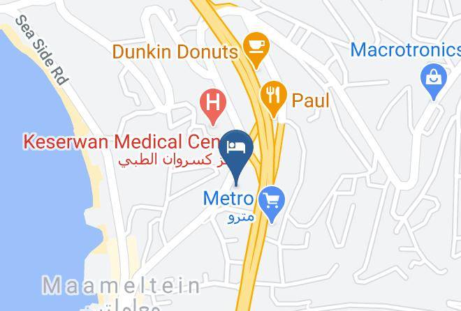 Kesrwan - Mateus Boutique Hotel Lebanon Maps