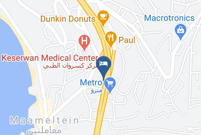 Kesrwan - Mateus Hotel Maps