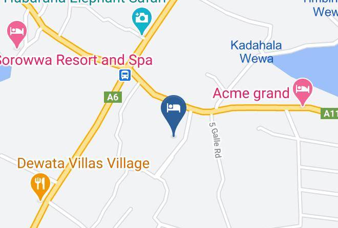 Mathews Holiday Resort Map