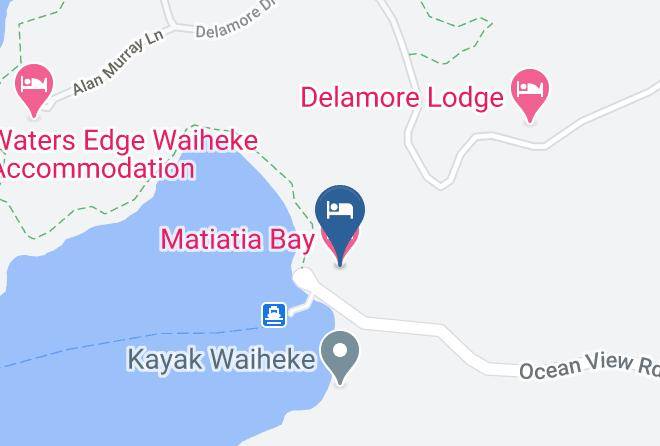 Matiatia Bay Map