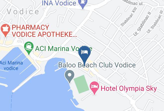 Matilde Beach Resort Map