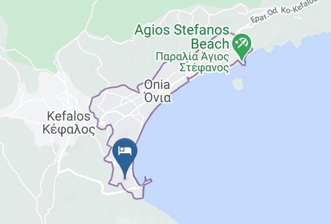 Kos - Matina Studios Maps