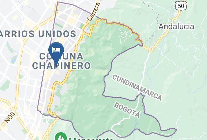 Bogota - Matisse Hotel Maps