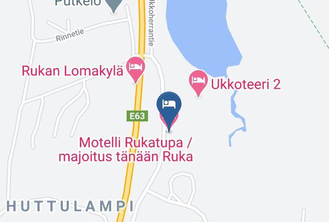 Kuusamo - Matkailumaja Rukatupa Maps