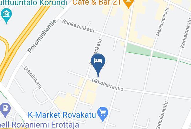 Rovaniemi - Matkustajakoti Outa Maps