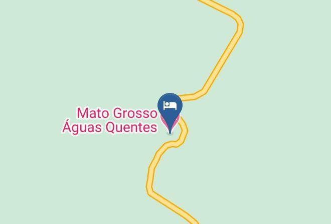 Mato Grosso Aguas Quentes Map