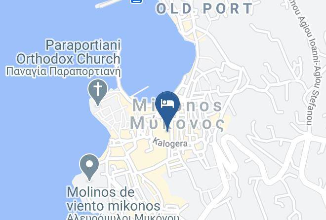 Matogianni Hotel Map