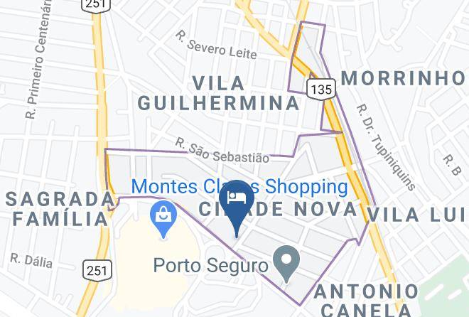 Montes Claros - Matos Hotel Maps