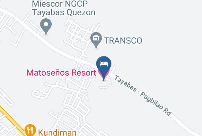 Matosenos Resort Map